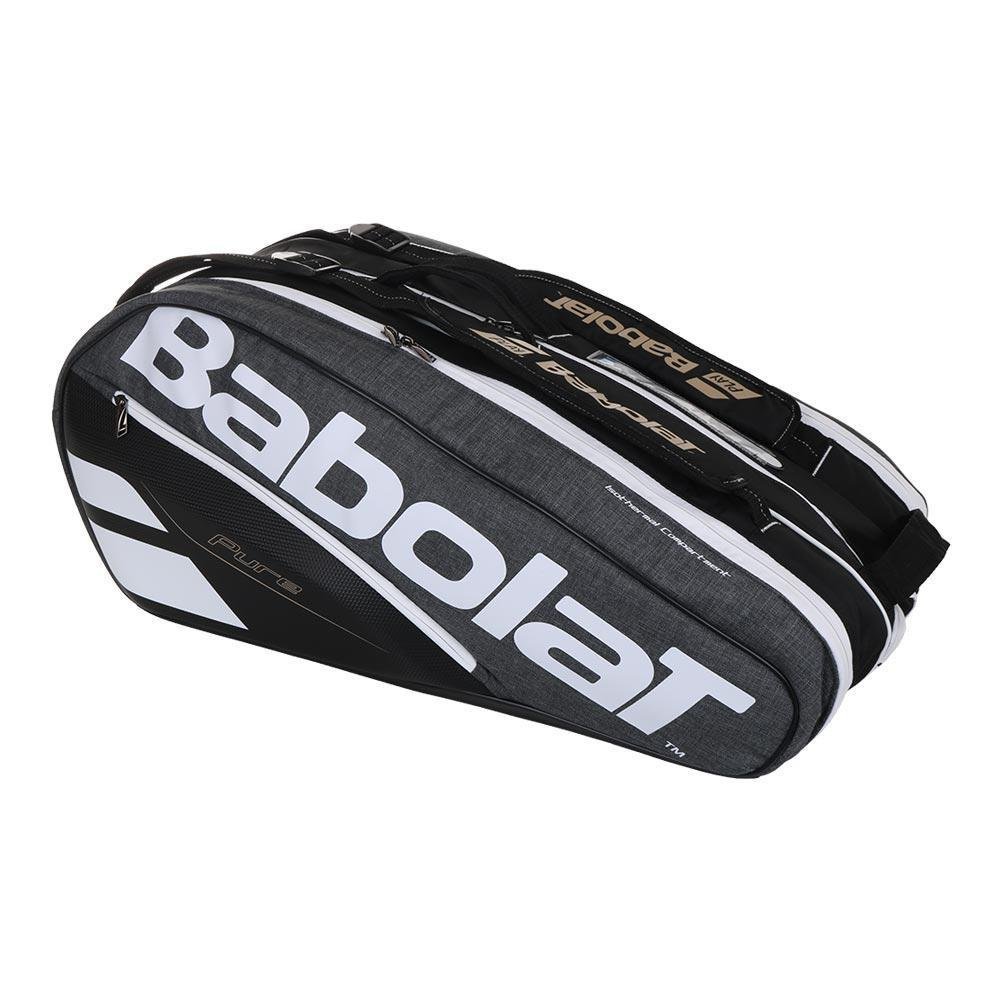 Babolat Pure Tennis Badmintion Bag 9 Pack- Grey