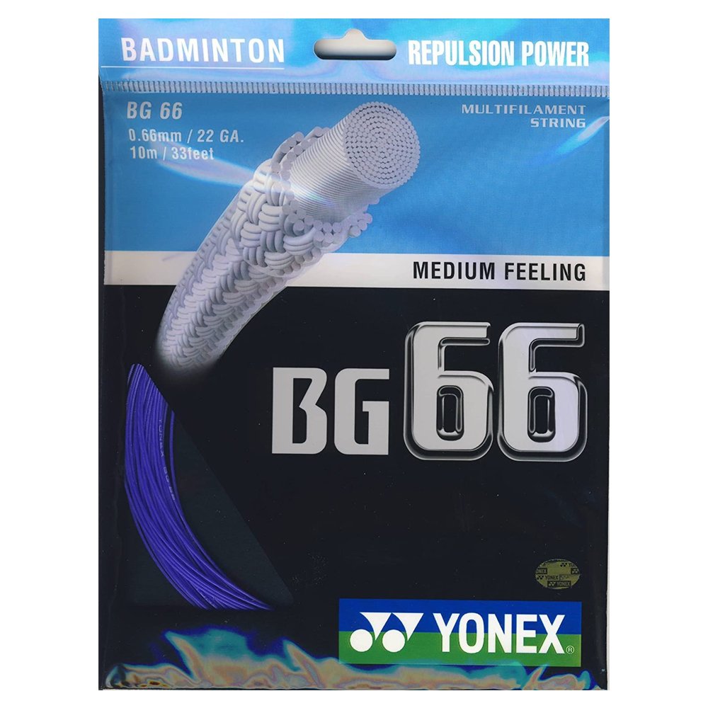 Yonex BG 66 Badminton String - Purple