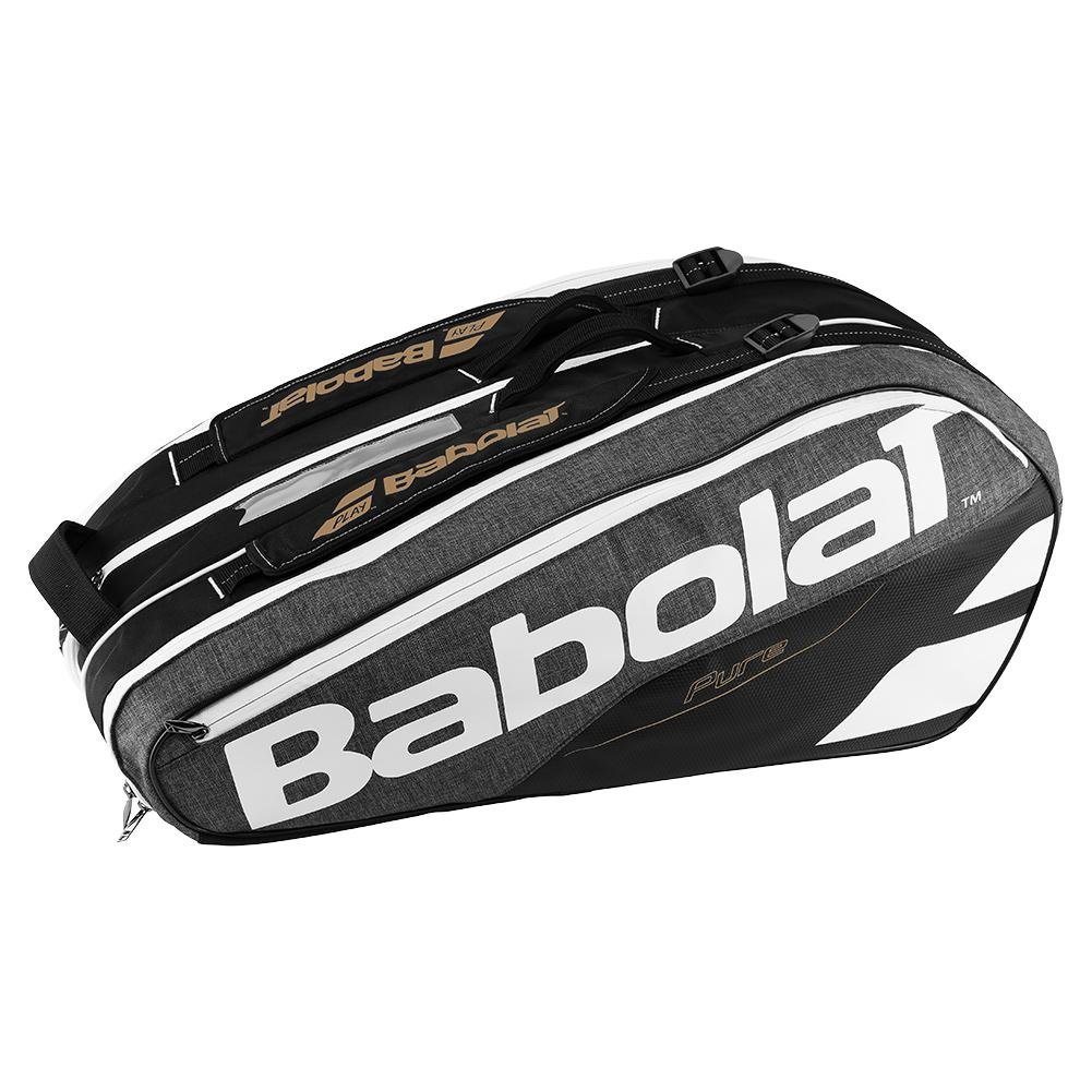 Babolat Pure Tennis Badmintion Bag 9 Pack- Grey