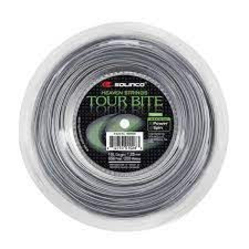 Solinco Tour Bite (18g-1.15mm) Tennis String Reel – nybadmintonwarehouse