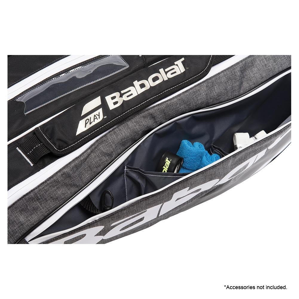 Babolat Pure Tennis Badmintion Bag 9 Pack- Grey