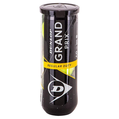 Dunlop Grand Prix Regular Duty All-Court Tennis Balls - 3 Ball Can