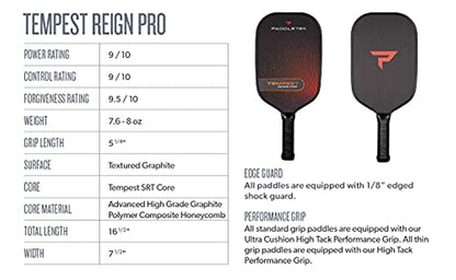 Paddletek Tempest Reign Pro