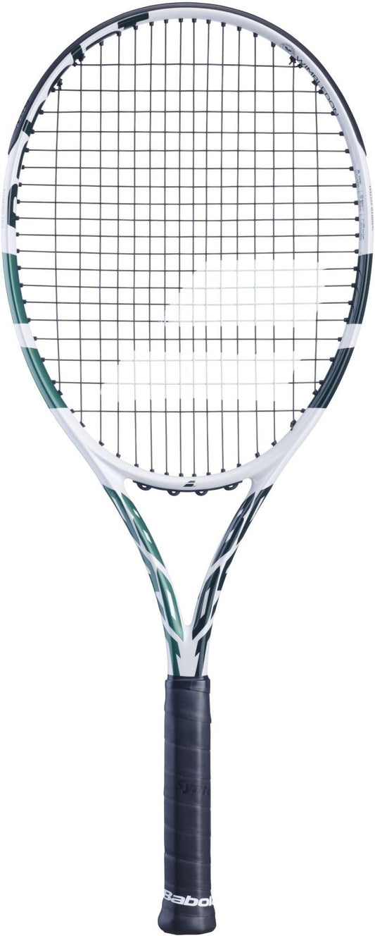 Babolat Boost Wimbledon Tennis Racquet (4 1/4" Grip) - Strung with 16g White Syn Gut at Mid-Range Tension