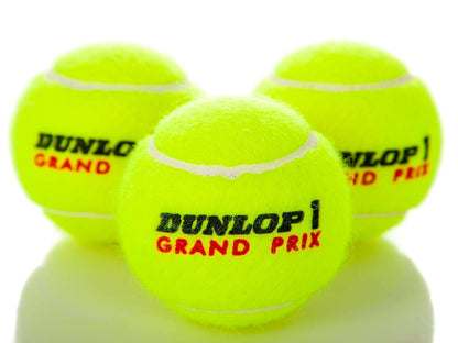 Dunlop Grand Prix Regular Duty All-Court Tennis Balls - 3 Ball Can