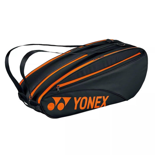 Yonex Team 6 Racquet Bag - Black/Orange