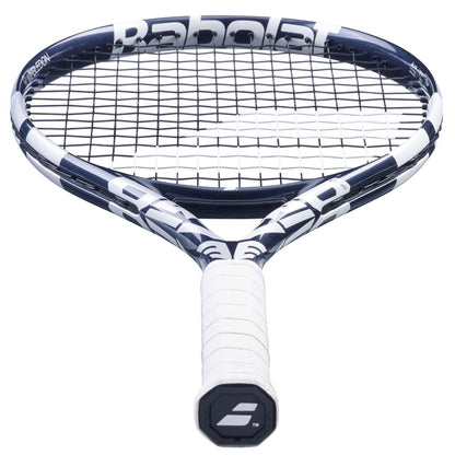 Babolat Evo Drive 115 Wimbledon Strung Tennis Racquet (Grey/White) (4 1/4" Grip)