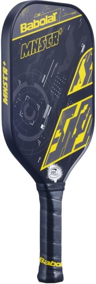 Babolat MNSTR+ Pickleball Paddle - Black/Yellow