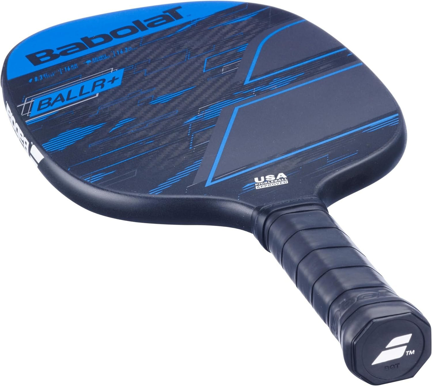 Babolat BALLR + Pickleball Paddle - Black/Blue