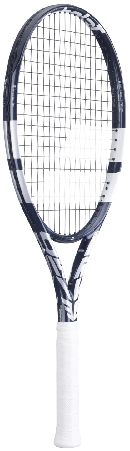 Babolat Evo Drive 115 Wimbledon Strung Tennis Racquet (Grey/White) (4 1/4" Grip)