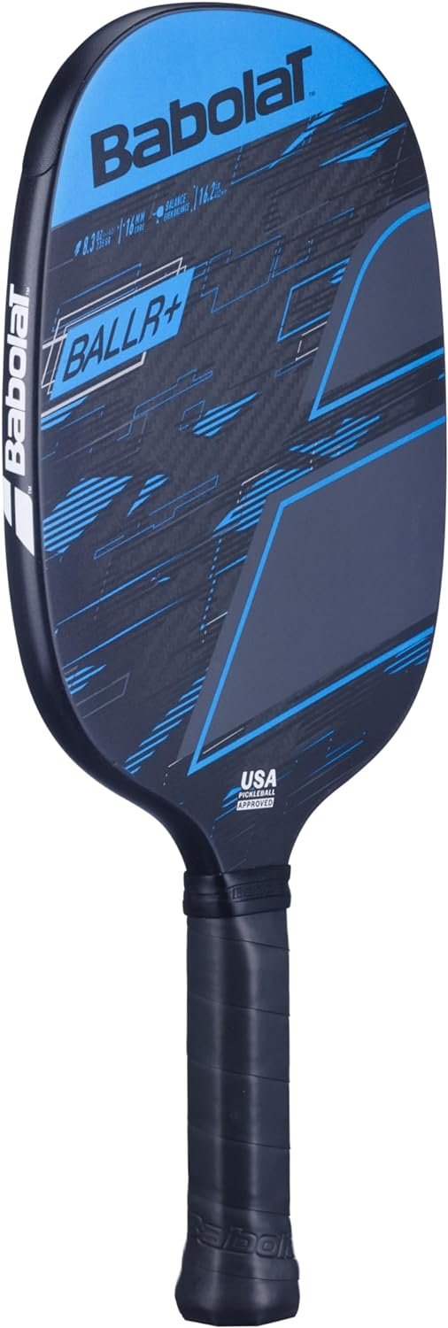 Babolat BALLR + Pickleball Paddle - Black/Blue