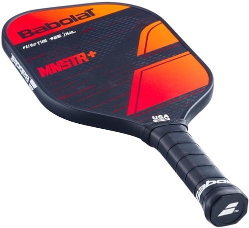 Babolat MNSTR+ Pickleball Paddle - Black/Red