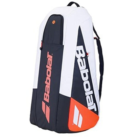 Babolat Pure Strike 4th Gen Racquet Holder x6 Tennis Bag - White/Red