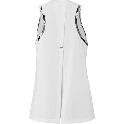 Babolat Women's Aero Tennis Training Tank Top - White/White (Medium)