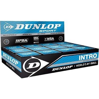 Dunlop Intro Squash Sports Entry Club Beginner Players Racquet Ball