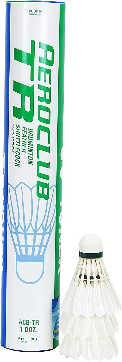YONEX Aeroclub Tr Feather Shuttlecock, (White)