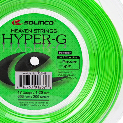 Solinco Hyper-G Tennis String Reel - 16 G