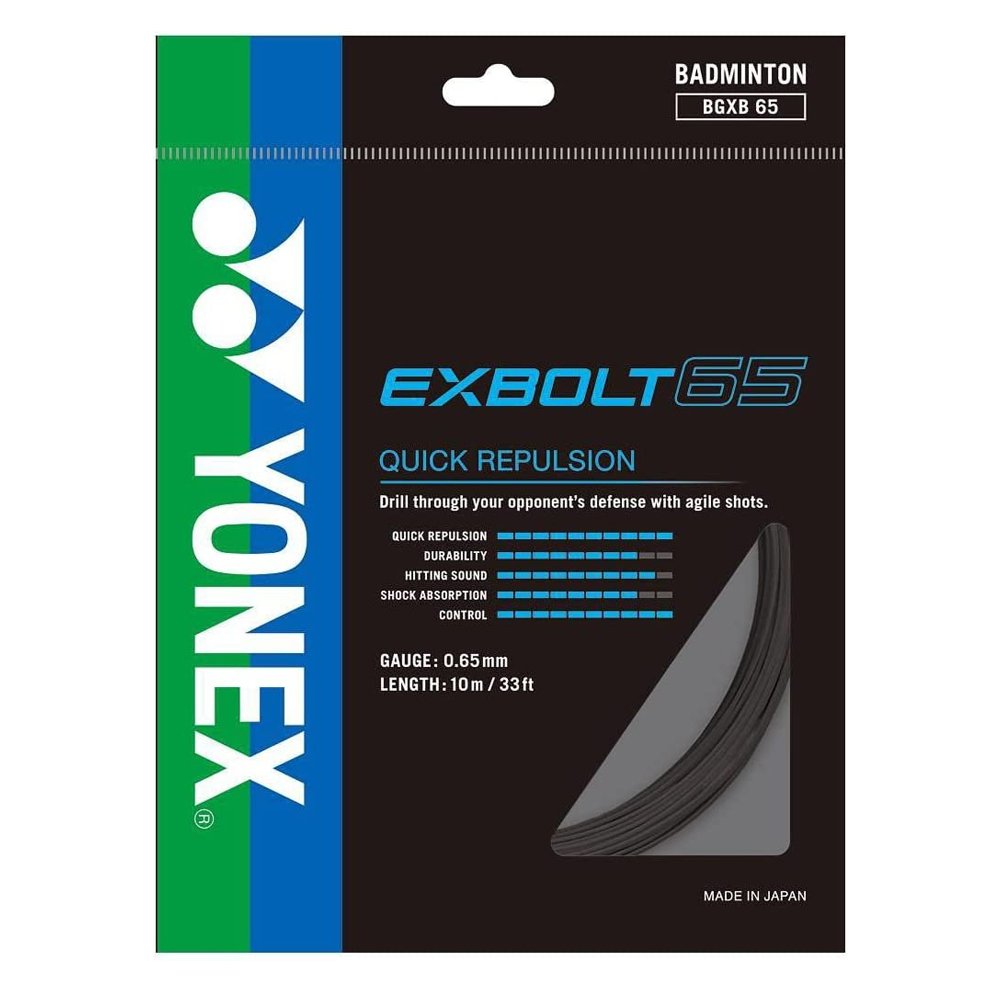 Yonex BG Exbolt 65 Badminton String