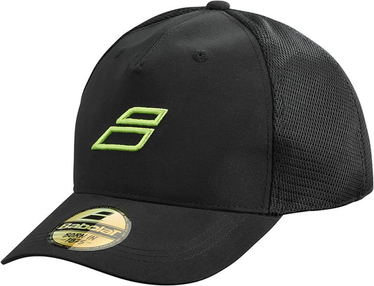 Babolat Adult Curve Trucker Cap (Black/Aero)