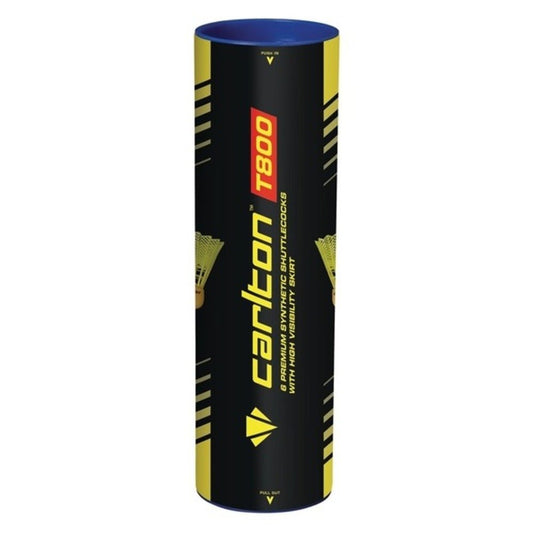 Carlton T-800 Medium Speed Badminton Shuttle - Yellow