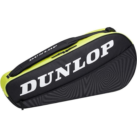 Dunlop SX Club 3 Racket Tennis Racket Bag V22 -  Black/Yellow