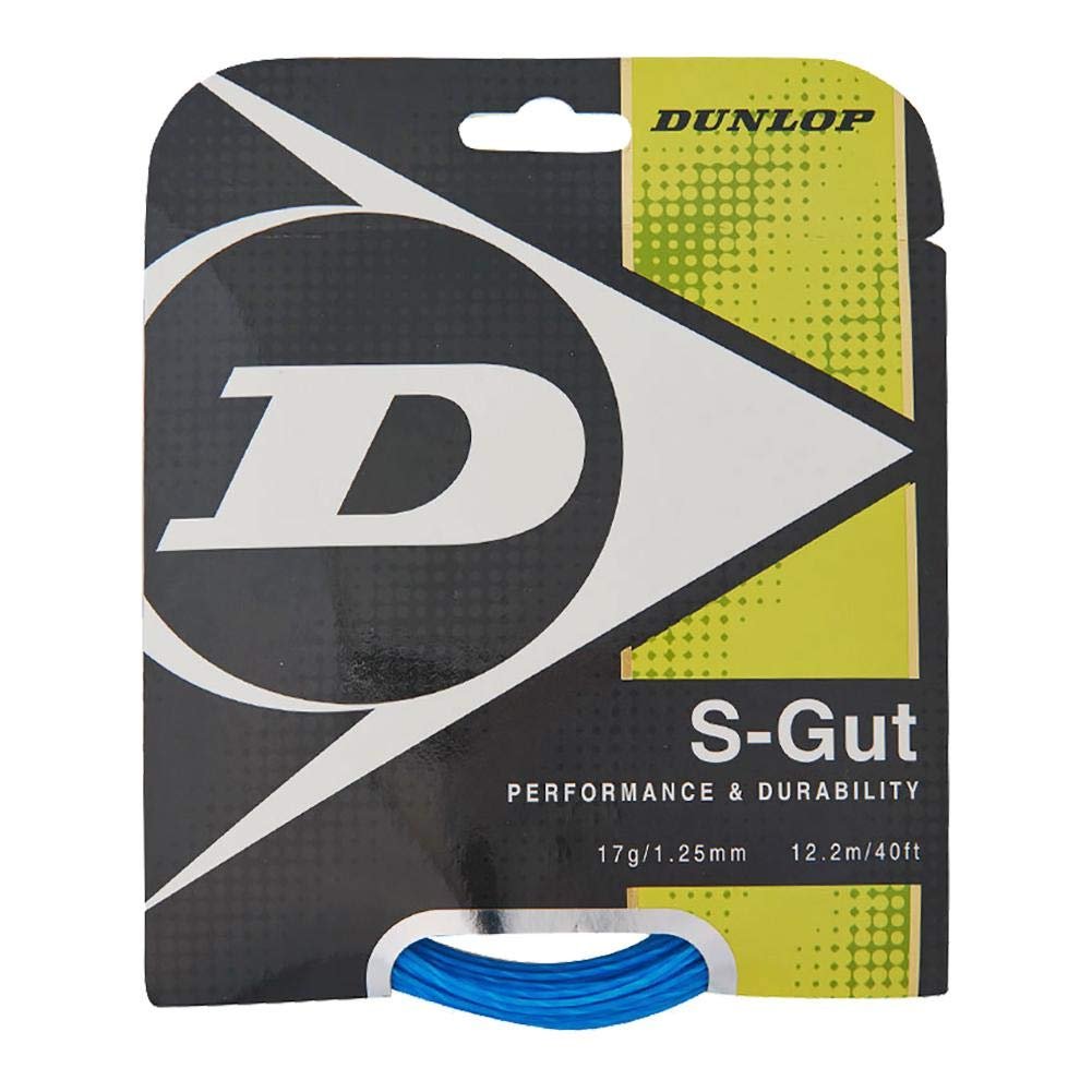 Dunlop Sports S-Gut Synthetic Tennis String - Black