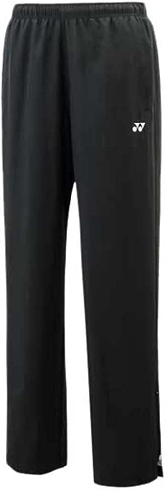 YONEX Men's Warm-Up Pants YM0006EX (Black) (XL)