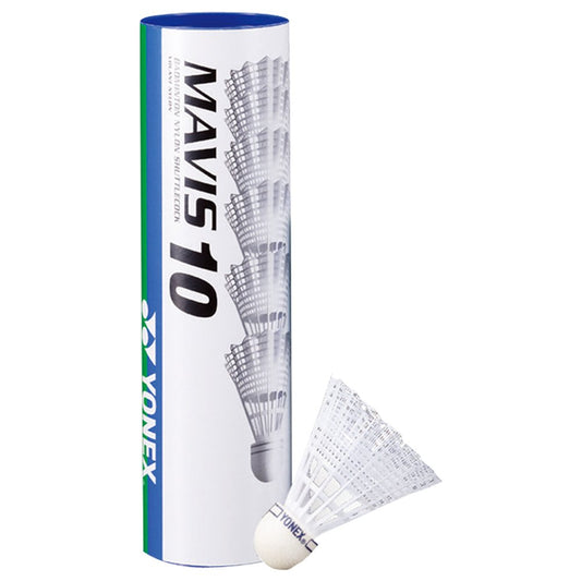Yonex Mavis 10 Nylon Badminton Shuttlecock (White)
