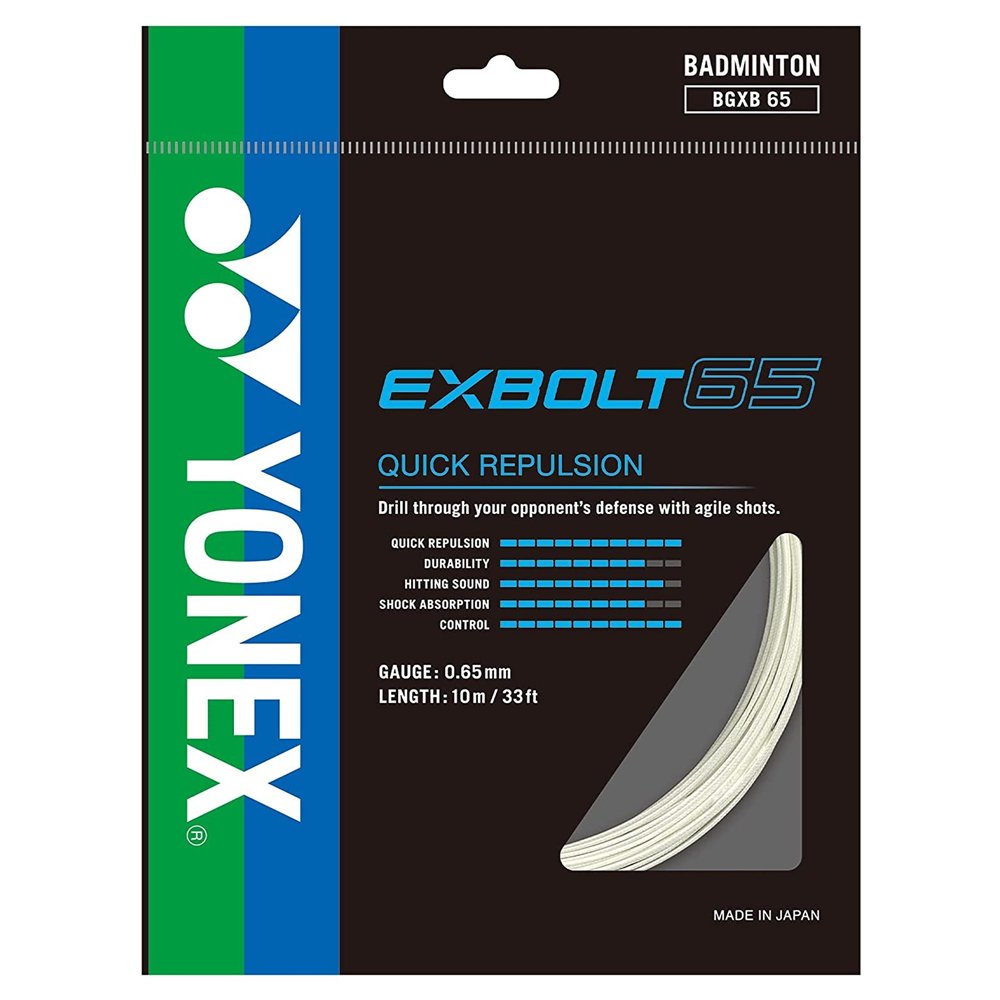 Yonex BG Exbolt 65 Badminton String