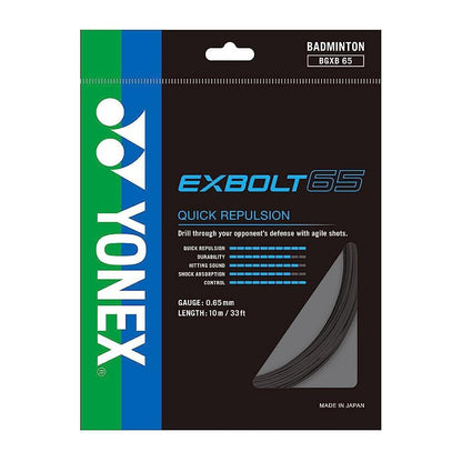 Yonex BG Exbolt 65 Badminton String