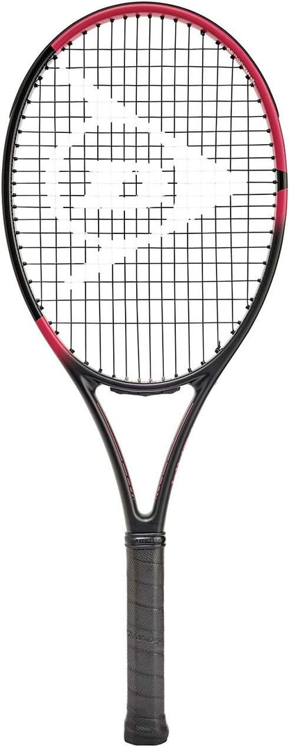 Dunlop Sports Team 285 Pre-Strung Tennis Racket, Black/red