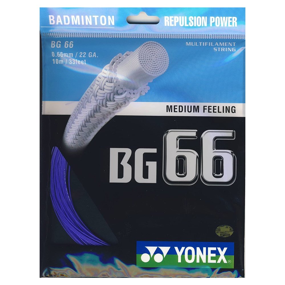 Yonex BG 66 Badminton String  - Purple