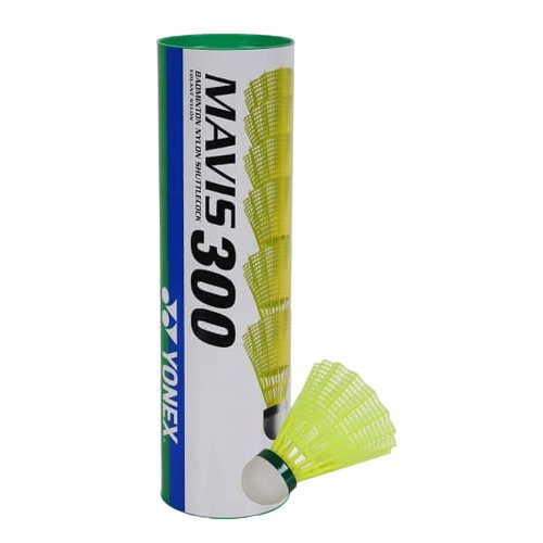 Yonex Mavis 300 Nylon Badmintion Shuttles - Yellow