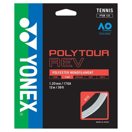 Yonex POLYTOUR REV Tennis String - White