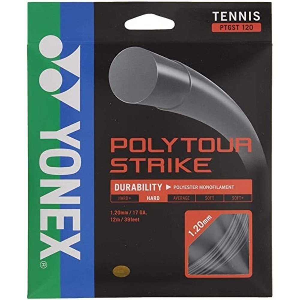 Yonex Poly Tour Strike Tennis String Iron -  Gray