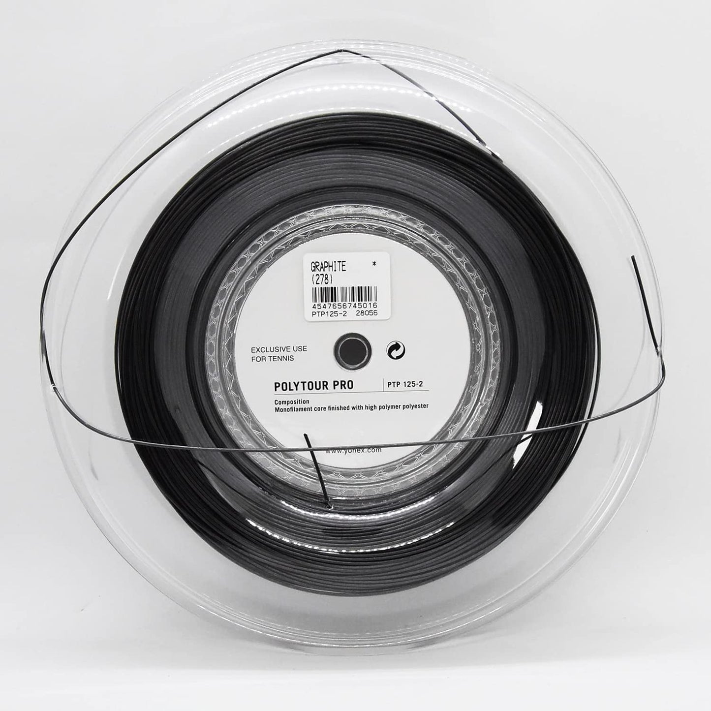 Yonex Poly Tour Pro 1.25/16L Tennis String Reel , Graphite