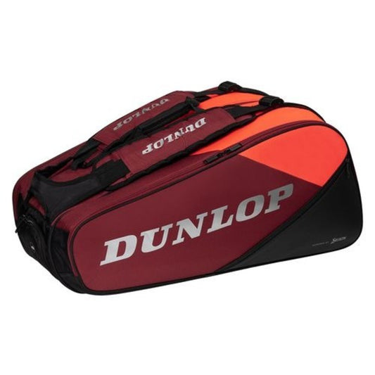 Dunlop 2024 CX Performance 12 Pack Tennis Bag - Black/Red