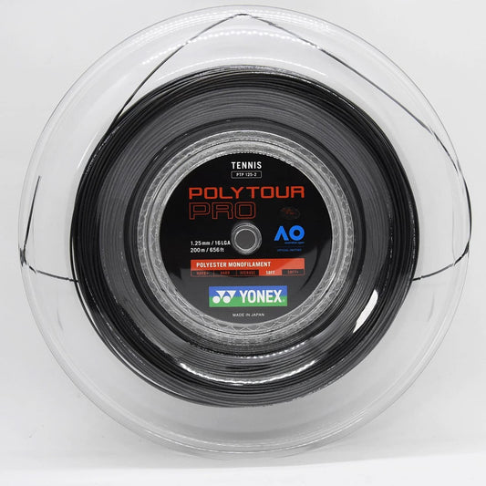 Yonex Poly Tour Pro 1.25/16L Tennis String Reel , Graphite