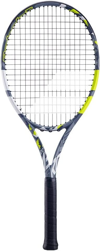 Babolat EVO Aero Strung Tennis Racquet-black