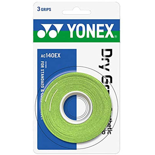 YONEX Dry GRAP Tennis Overgrip 3 Pack - Citrus Green