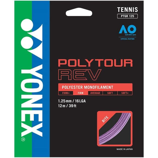 Yonex Poly Tour Rev String  - 1.25/16L - Purple