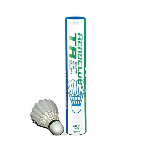 Yonex Aeroclub TR Badminton Feather Shuttlecock ACB-TR 1 Doz
