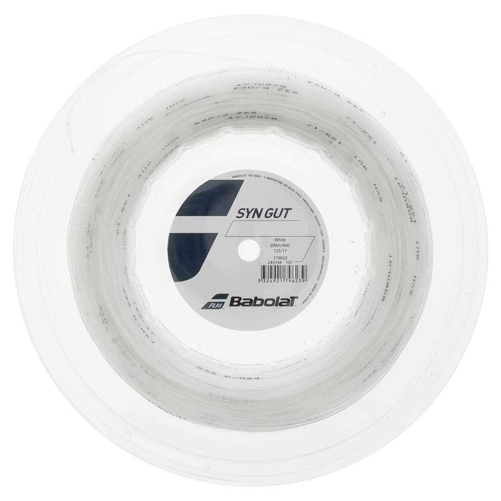 Babolat Syn Gut Tennis String Reel - White