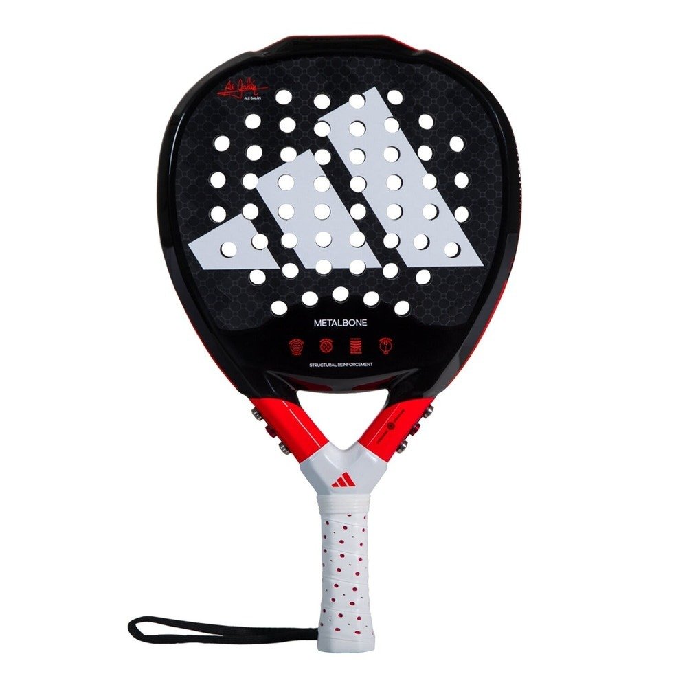 Adidas Metalbone HRD Padel Paddle - Black/Red