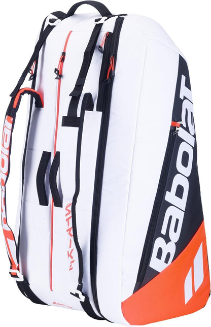 Babolat Pure Strike 4th Gen Racquet Holder x12 Tennis Bag  - White/Red