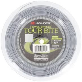 Solinco Tour Bite Tennis String Mini Reel - Silver 16g