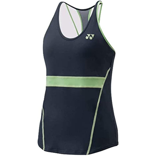 YONEX 20398EX Women's Tank with Tennis Sports Bra Charcoal - Medium