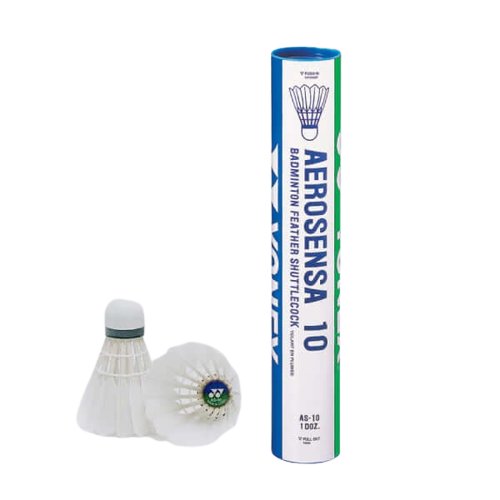 Yonex Badminton AS10 Feather Shuttlecocks Shuttles - Pack of 12