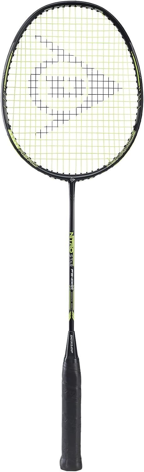 Dunlop Sports Nitro-Star FS-1000 Badminton Racket,Black/Blue