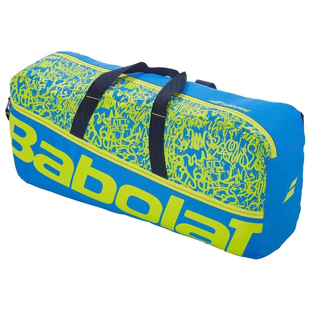 Babolat Classic Medium Tennis Duffel - Blue/Yellow/Lime